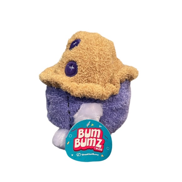 NWT 7.5” Melissa the Blueberry Muffin Bum Bumz - Picture 2 of 3